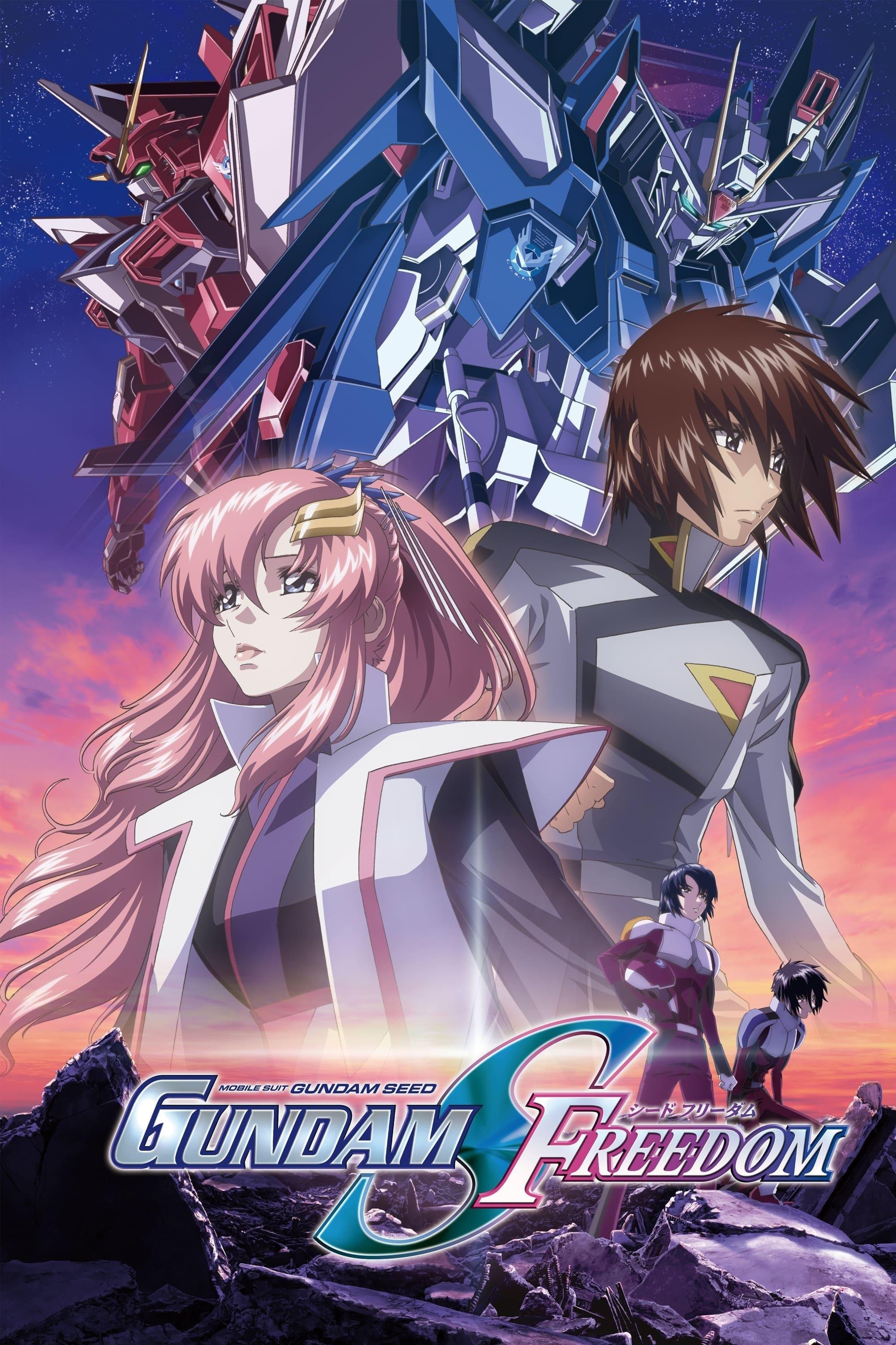 Movie poster of "Mobile Suit Gundam SEED FREEDOM"
