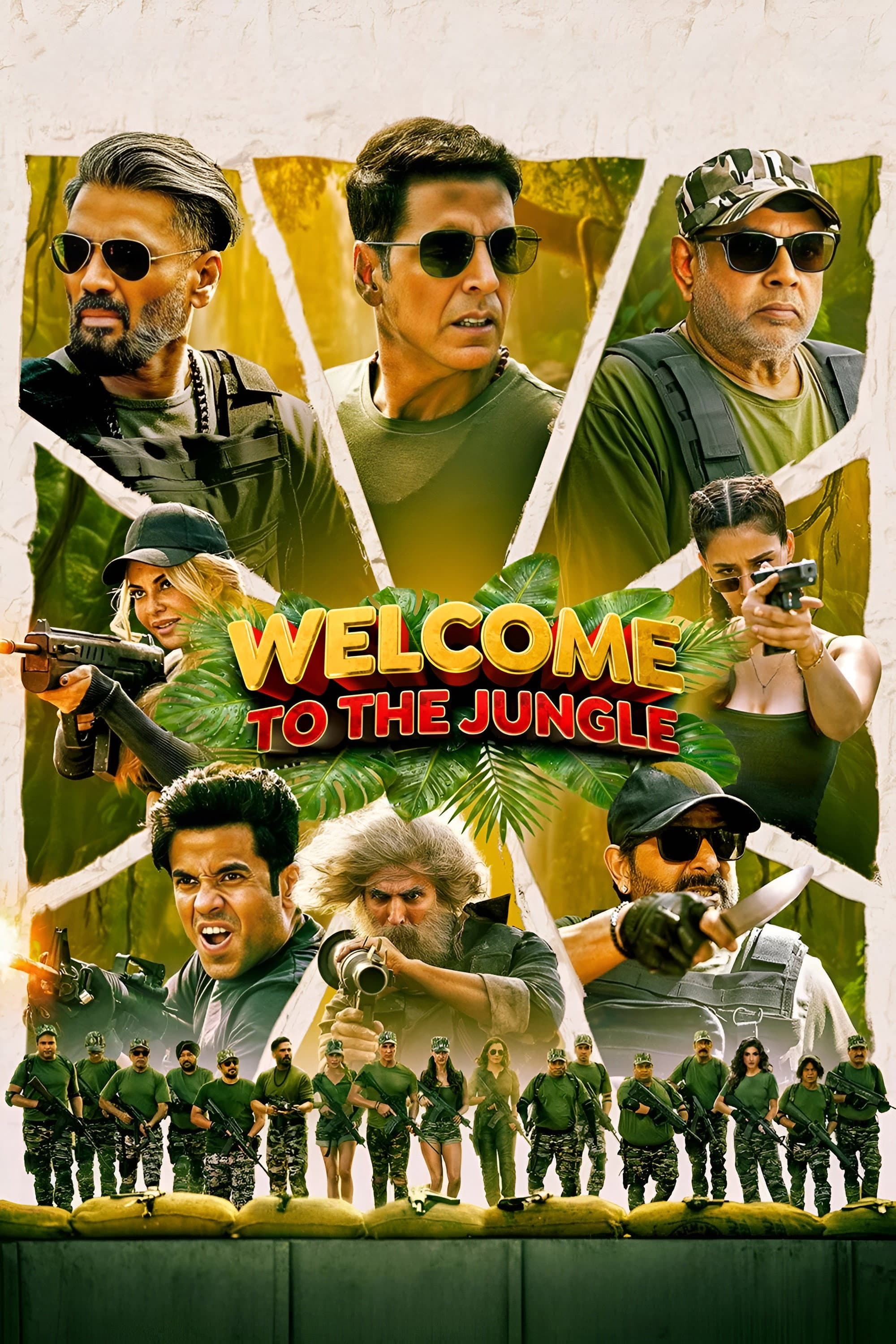 Movie poster of "Welcome to the Jungle"