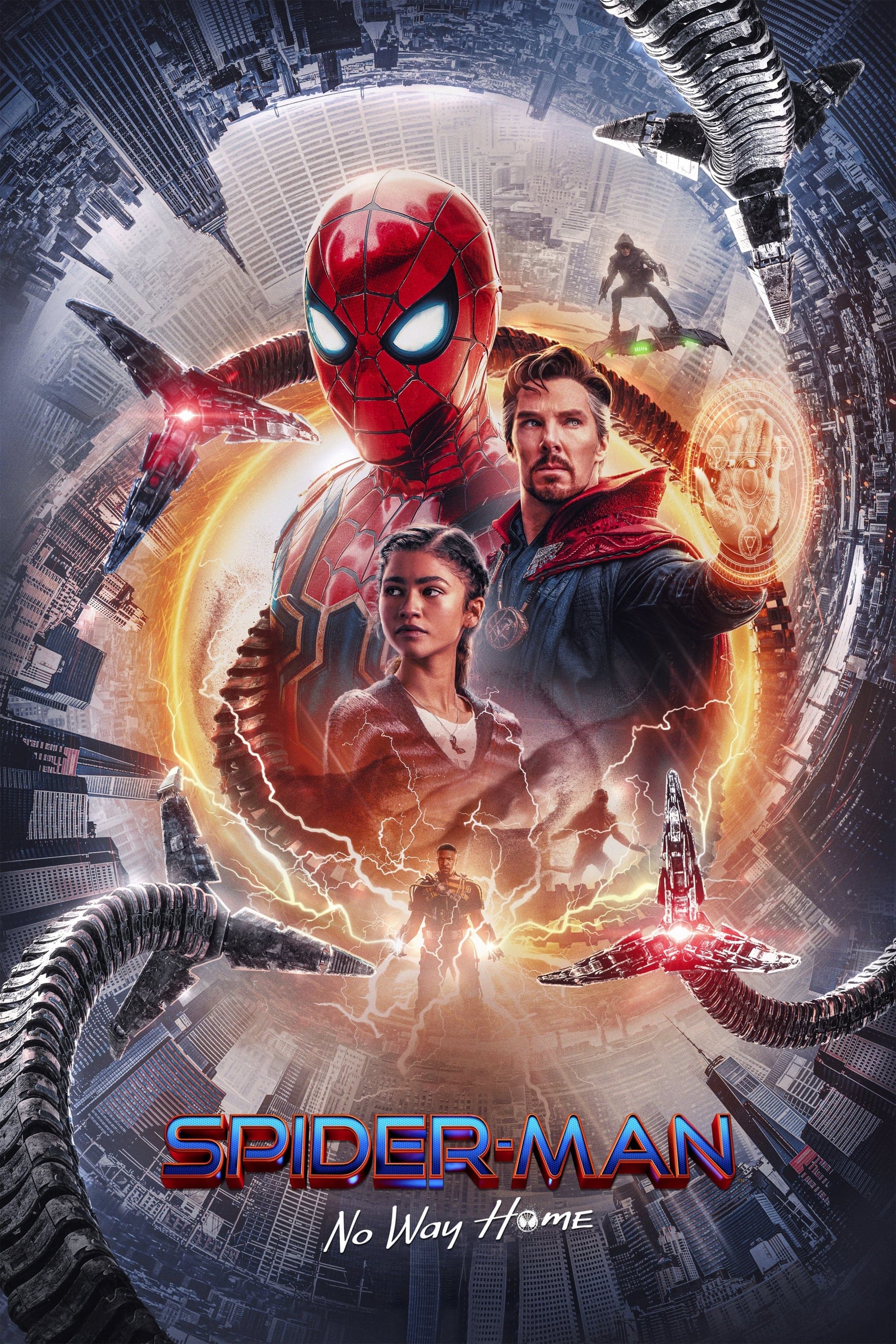 Movie poster of "Spider-Man: No Way Home"