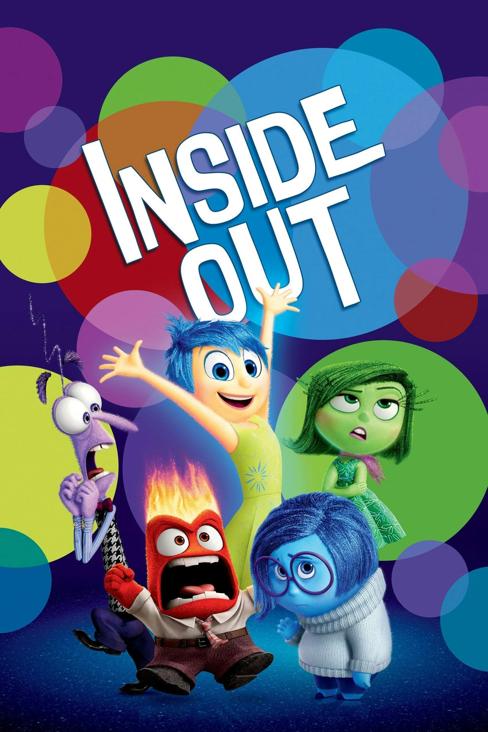 Movie poster of "Inside Out"