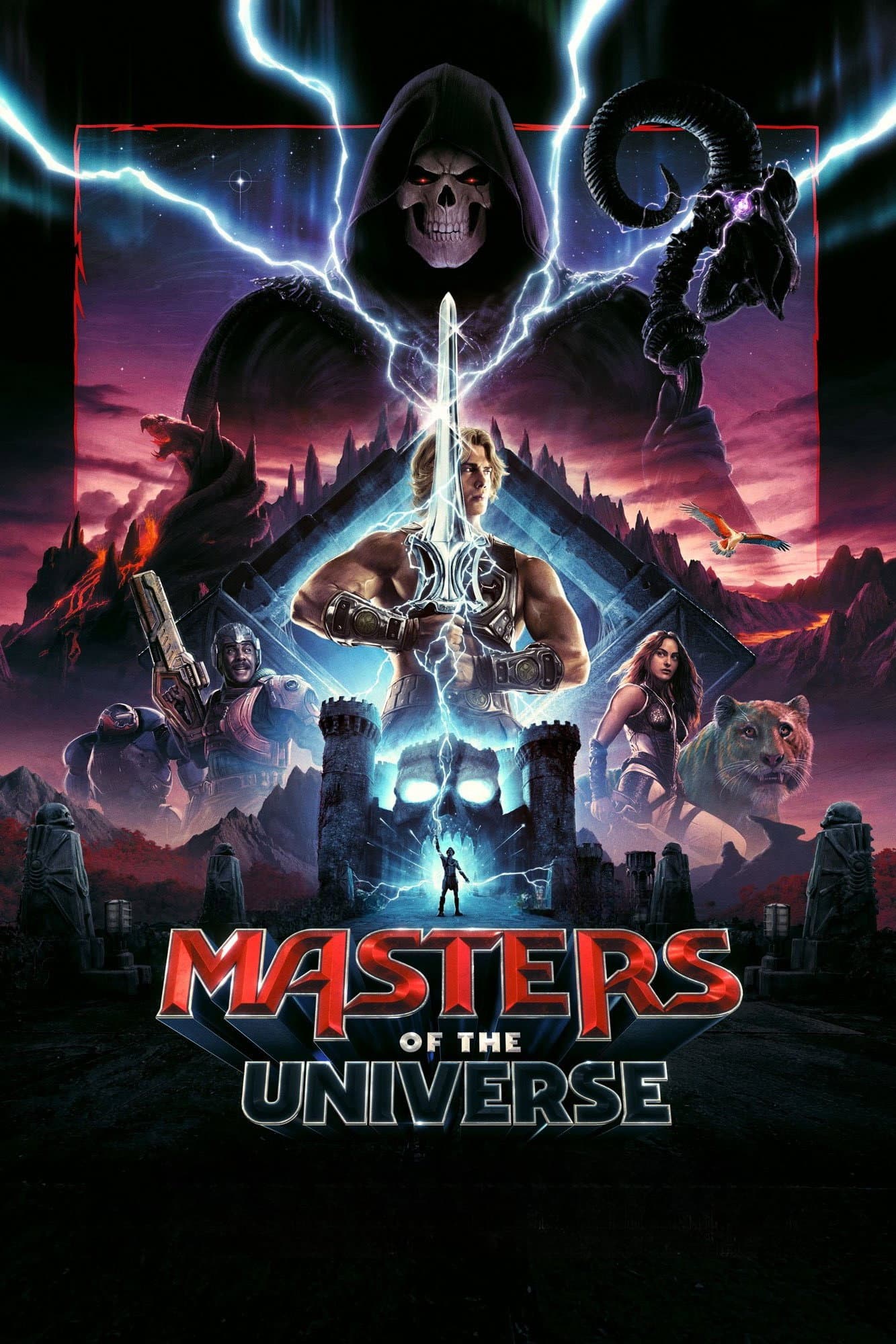 Movie poster of "Masters of the Universe"