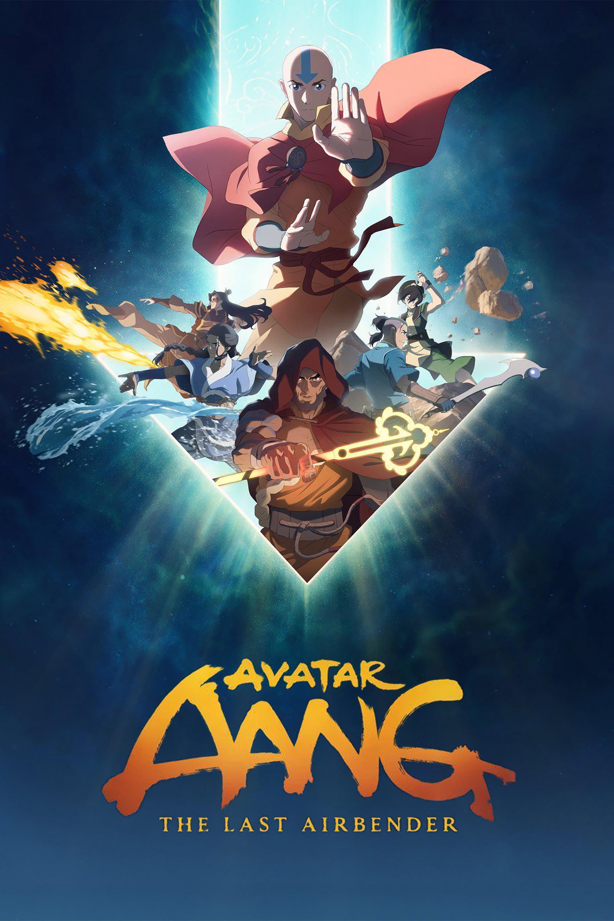 Movie poster of "Avatar Aang: The Last Airbender"
