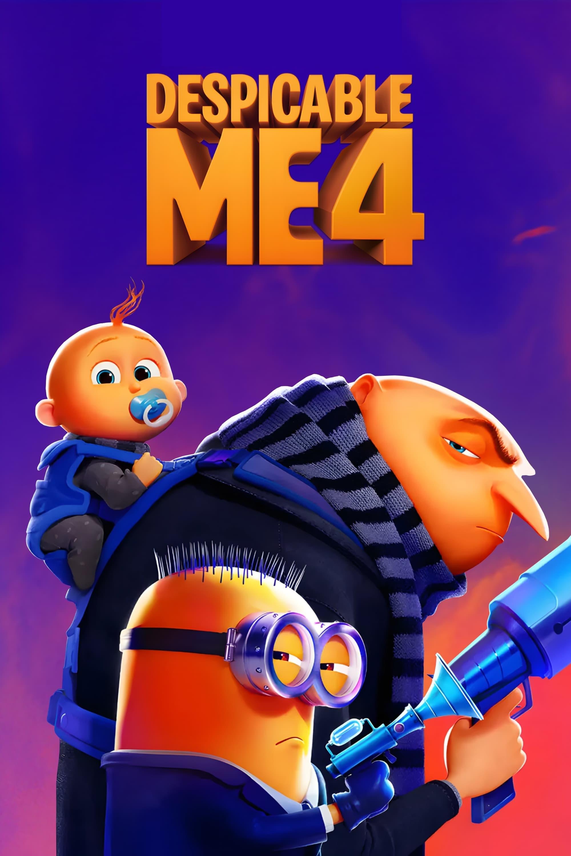 Movie poster of "Despicable Me 4"