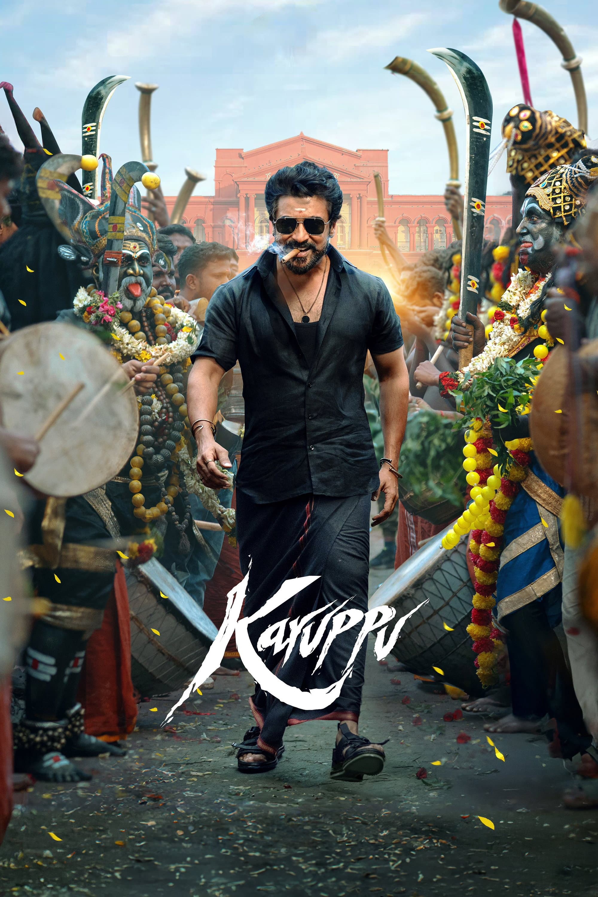 Movie poster of "Karuppu"