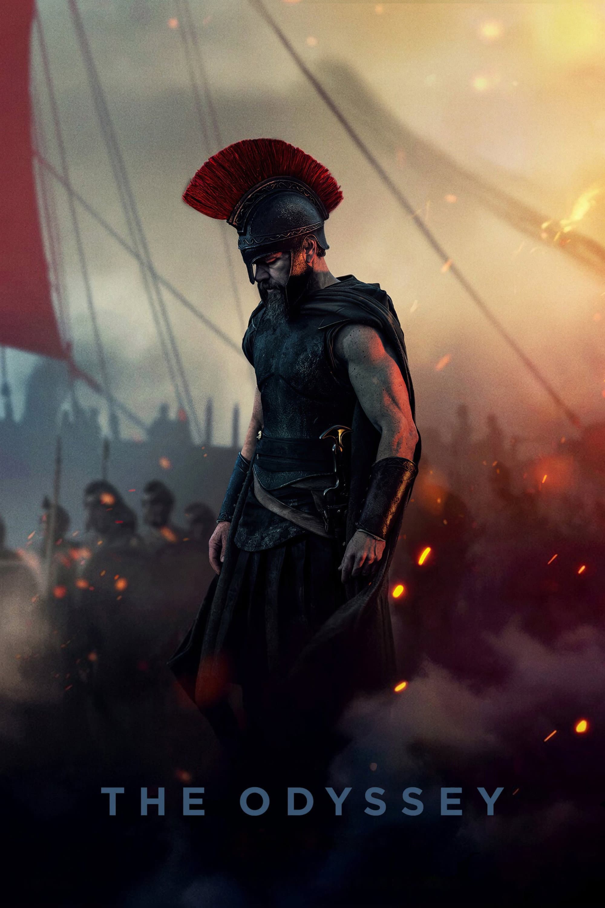 Movie poster of "The Odyssey"