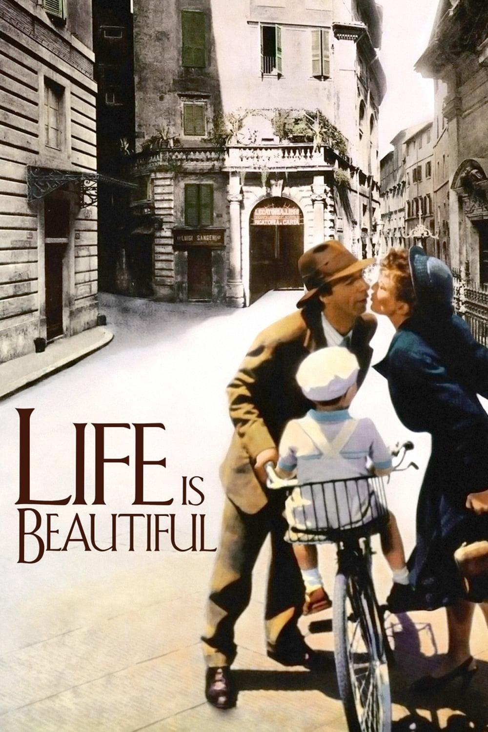 Movie poster of "Life Is Beautiful"