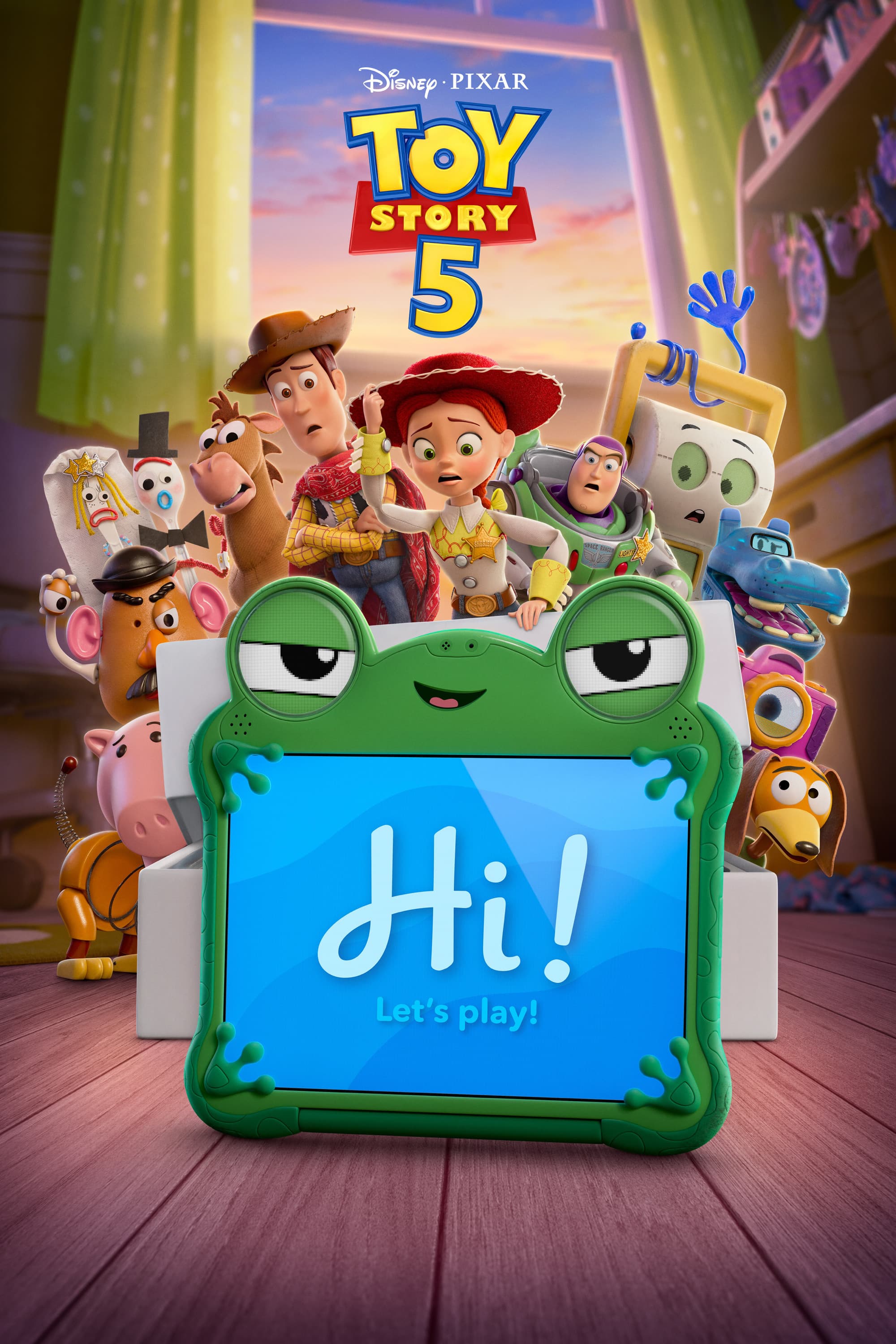 Movie poster of "Toy Story 5"
