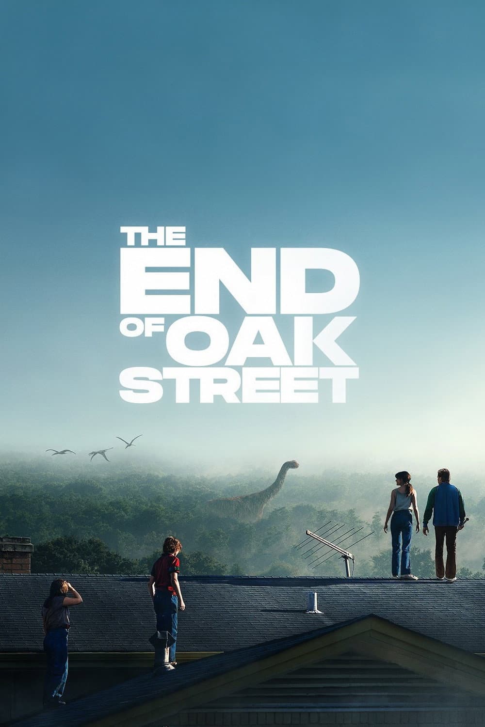 Movie poster of "The End of Oak Street"