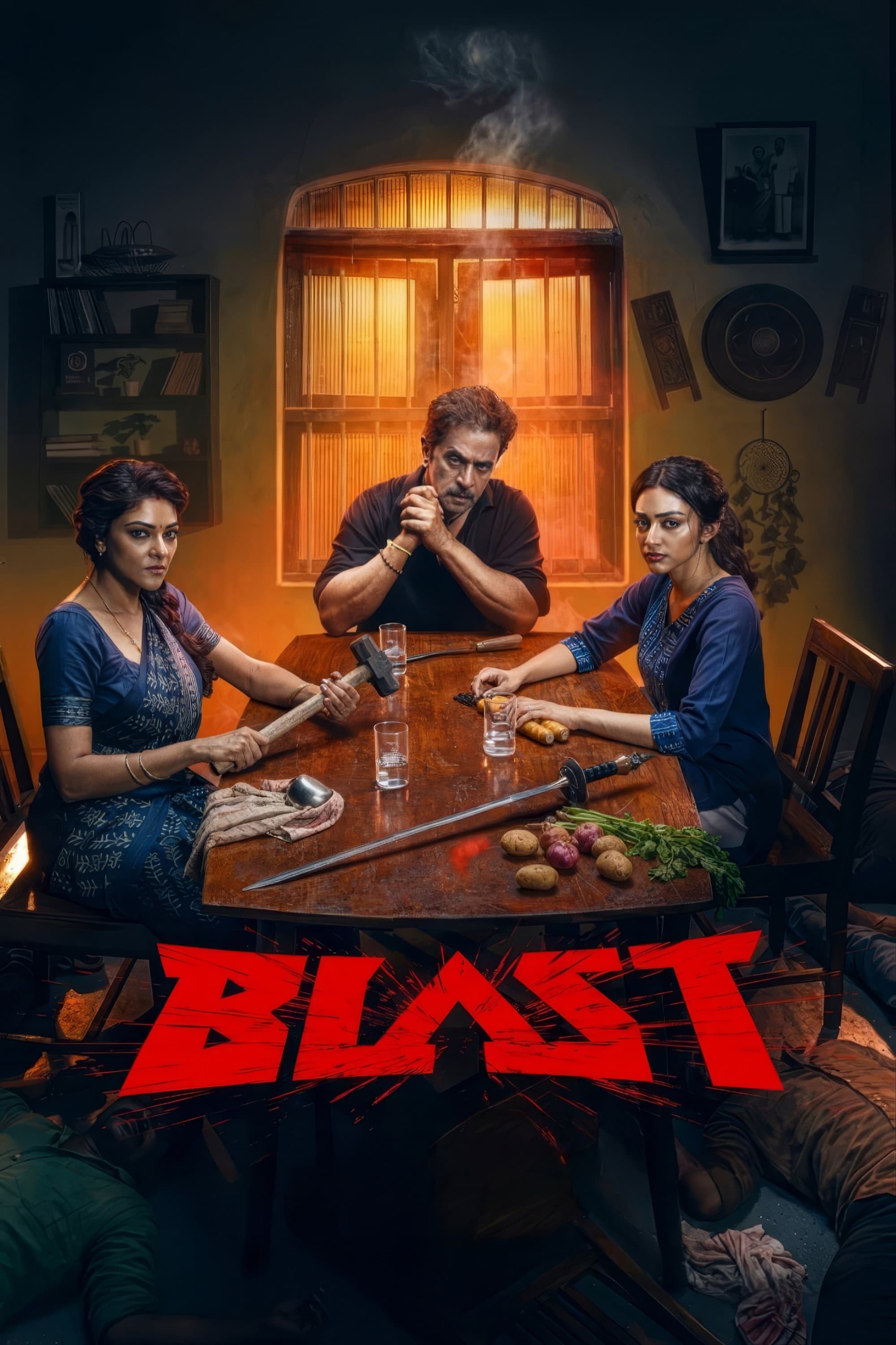 Movie poster of "Blast"