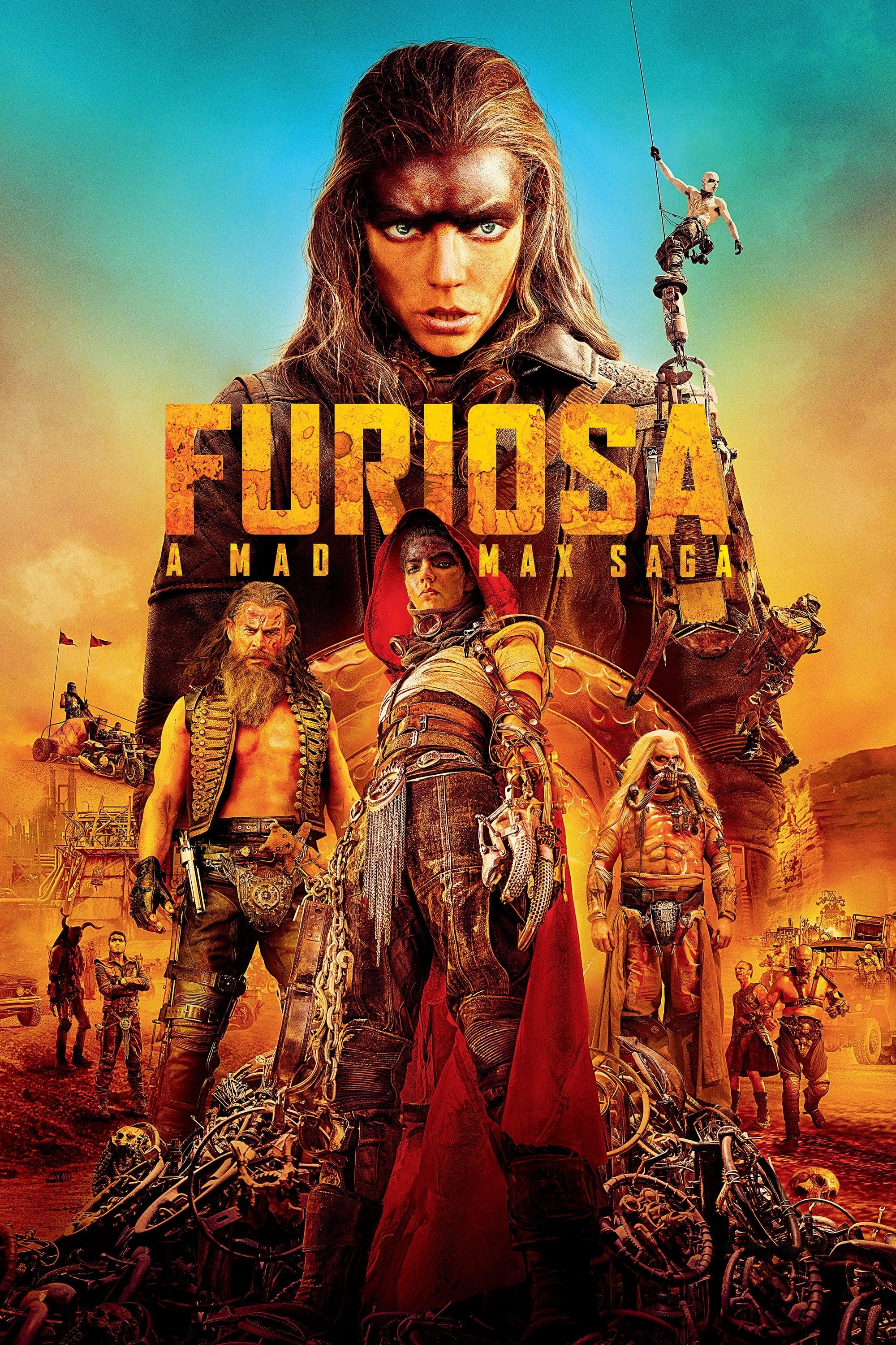 Movie poster of "Furiosa: A Mad Max Saga"