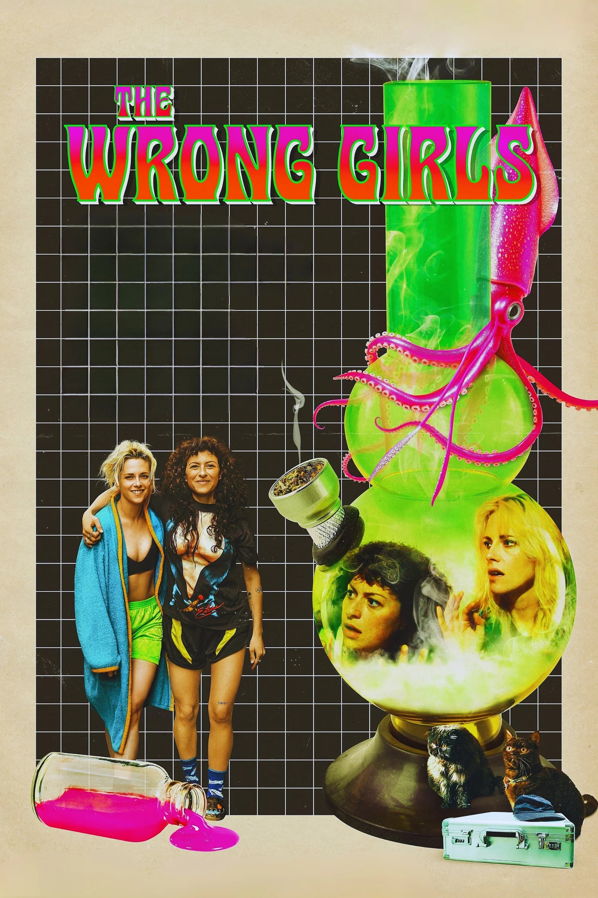Movie poster of "The Wrong Girls"