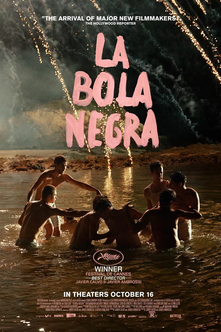 Movie poster of "LA BOLA NEGRA"