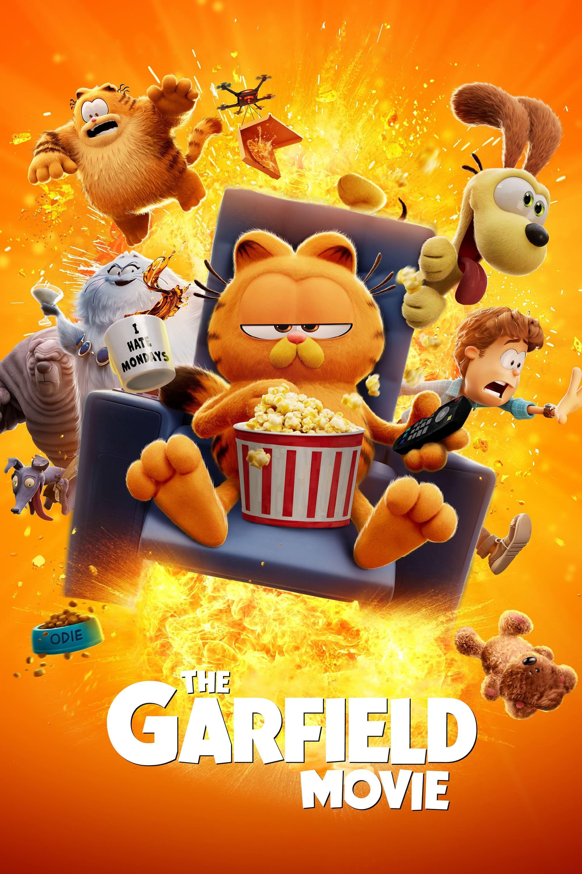Movie poster of "The Garfield Movie"