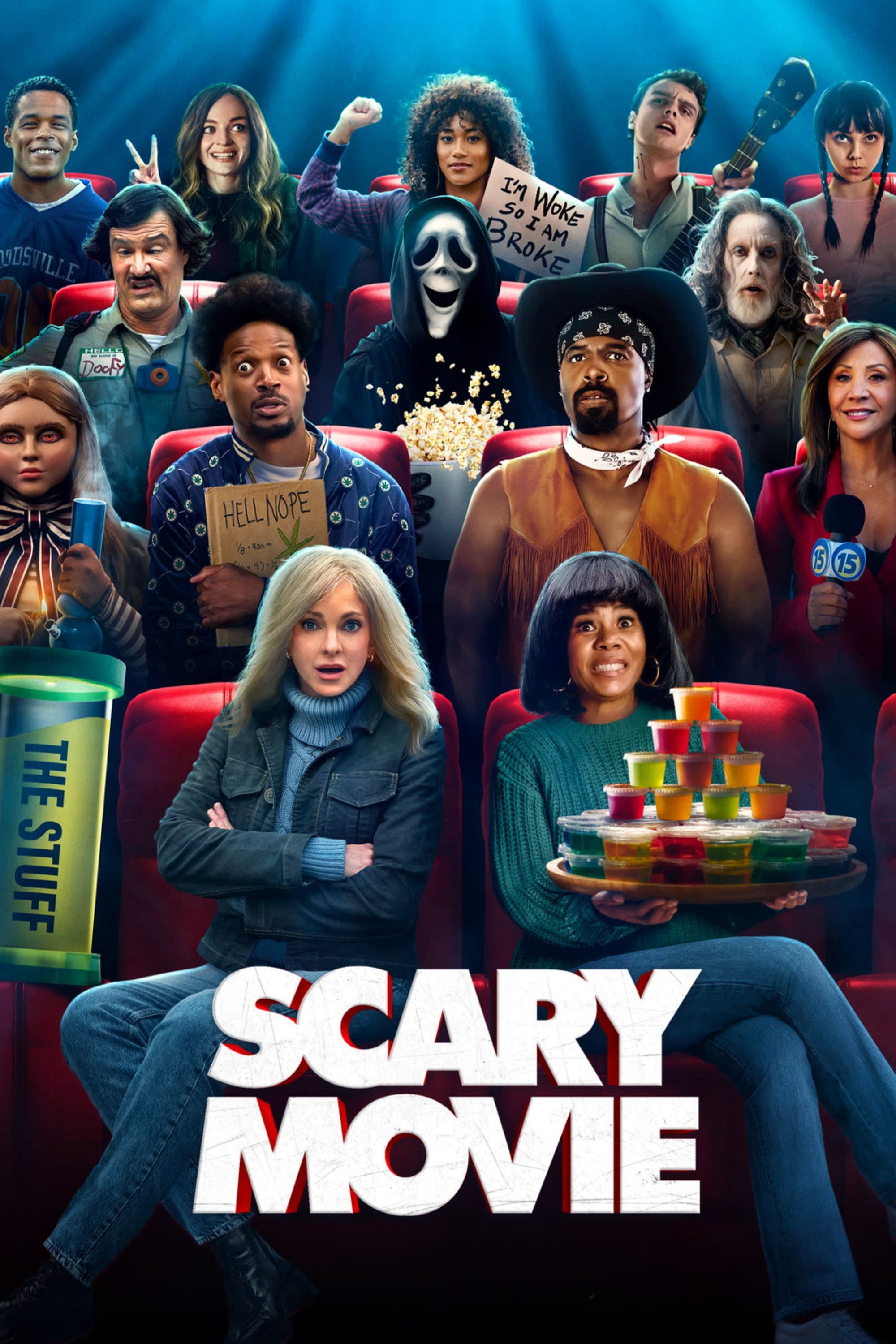 Movie poster of "Scary Movie"
