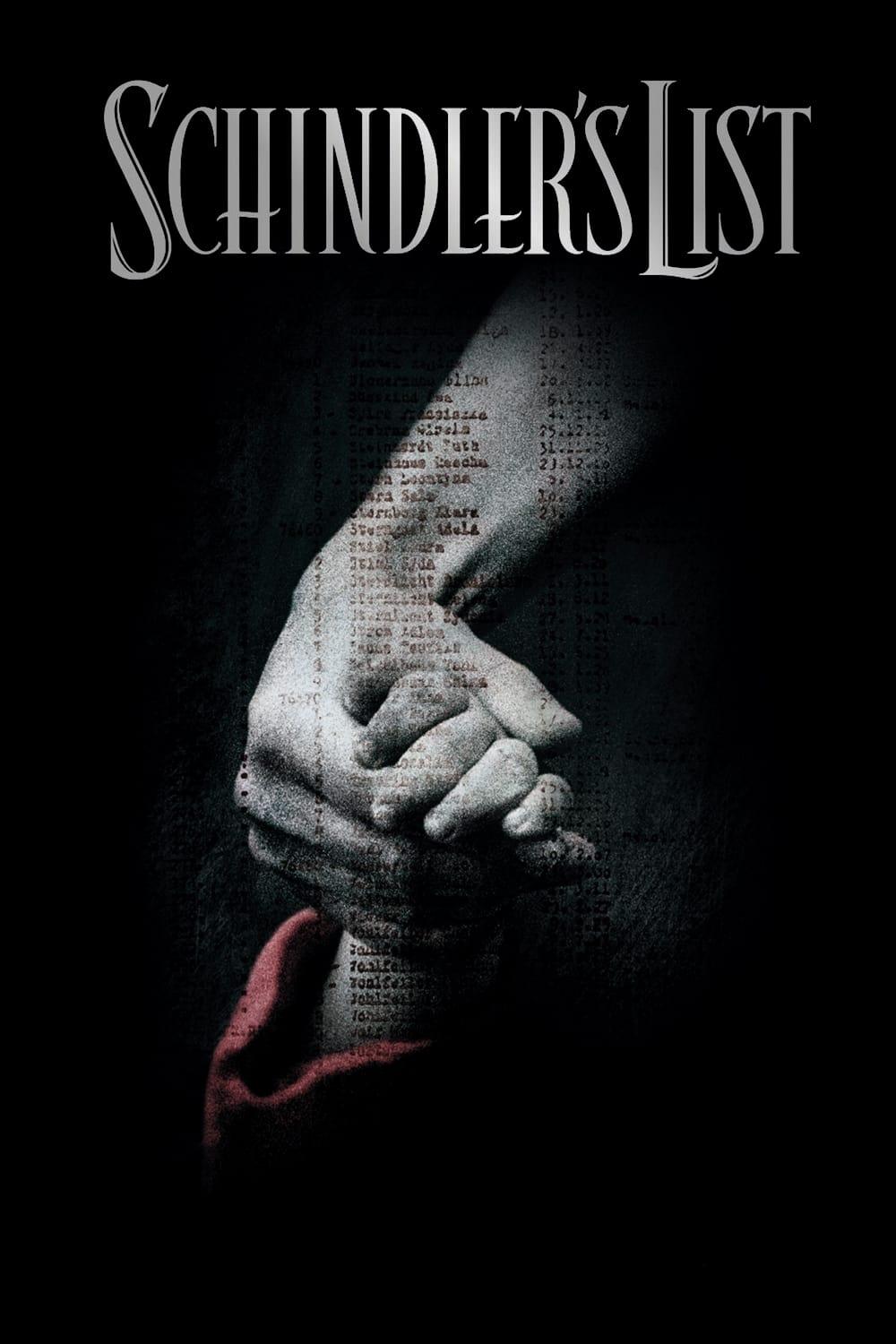 Movie poster of "Schindler's List"