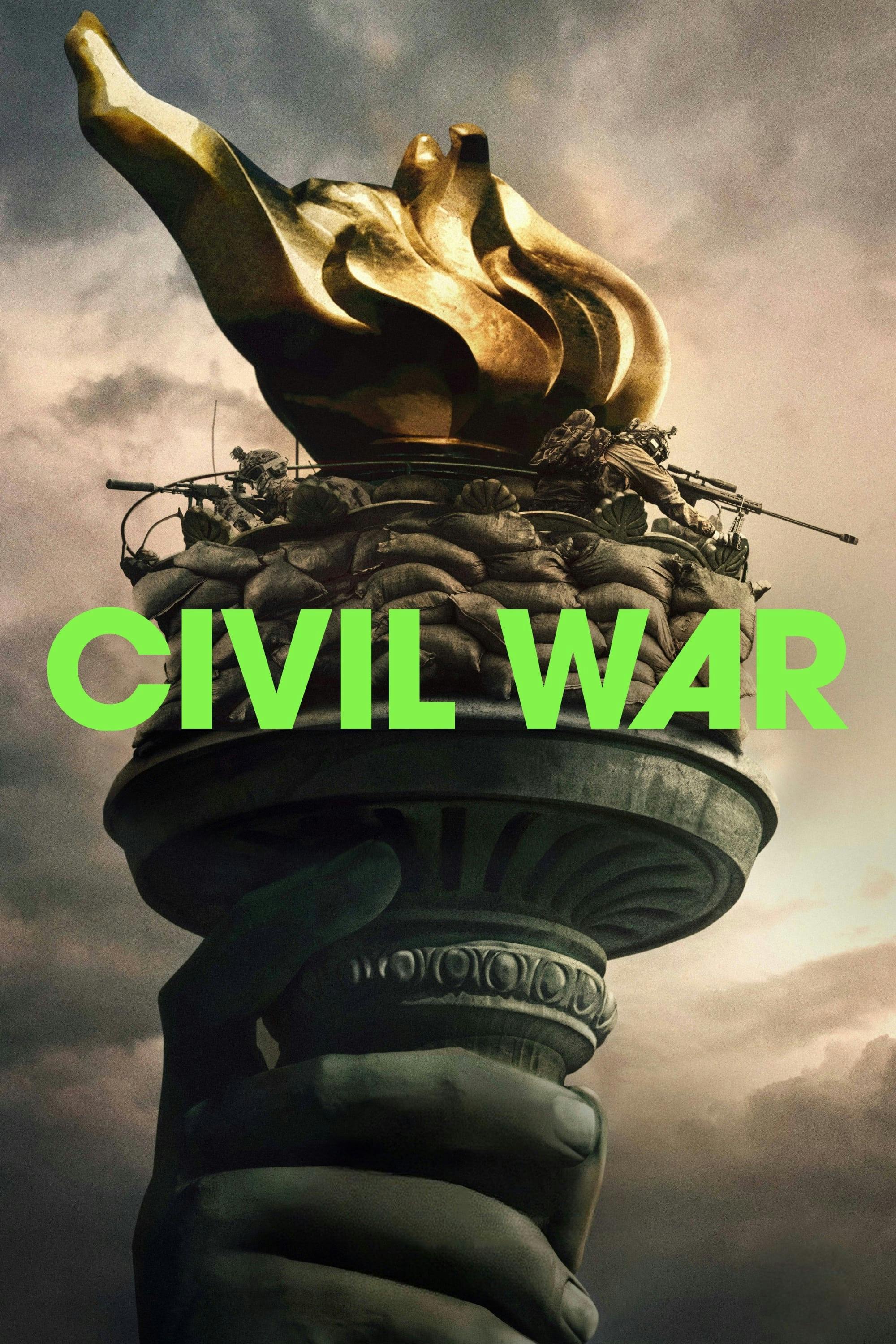 Movie poster of "Civil War"