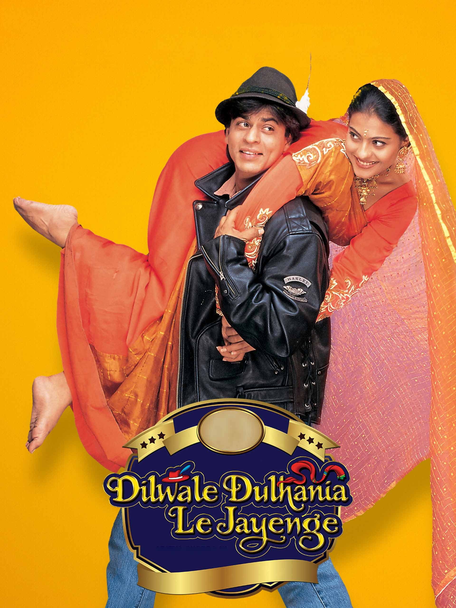 Movie poster of "Dilwale Dulhania Le Jayenge"