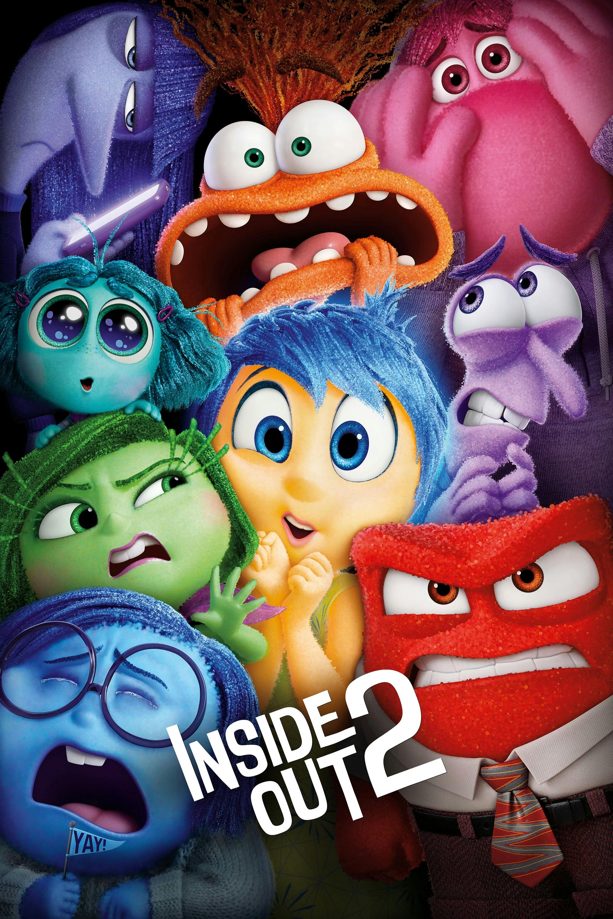 Movie poster of "Inside Out 2"