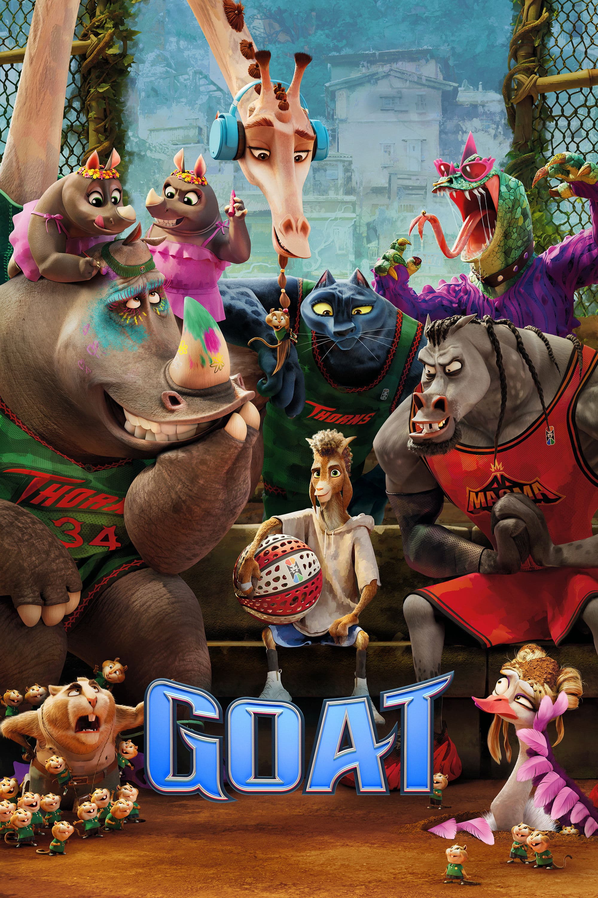 Movie poster of "GOAT"