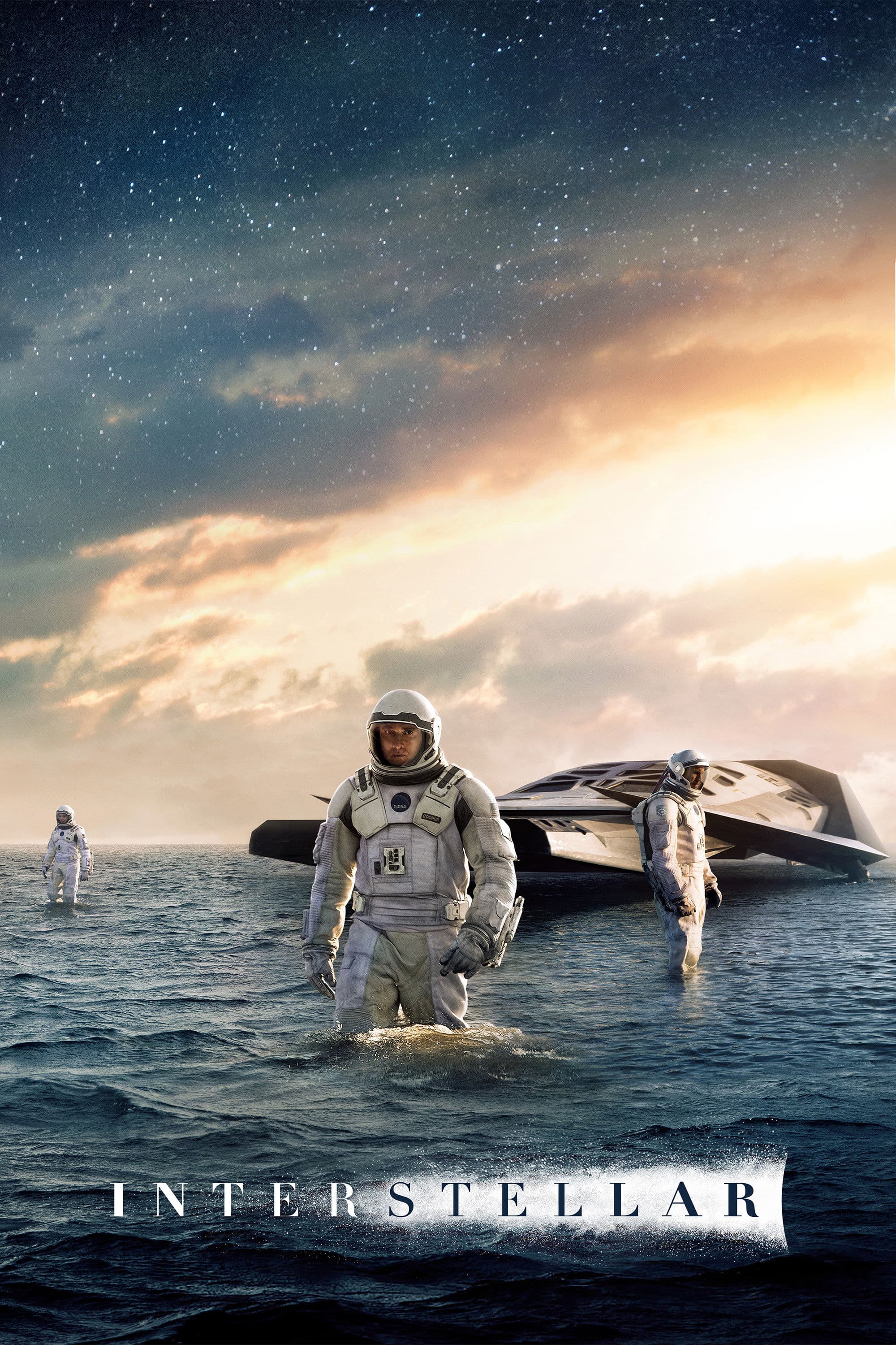 Movie poster of "Interstellar"