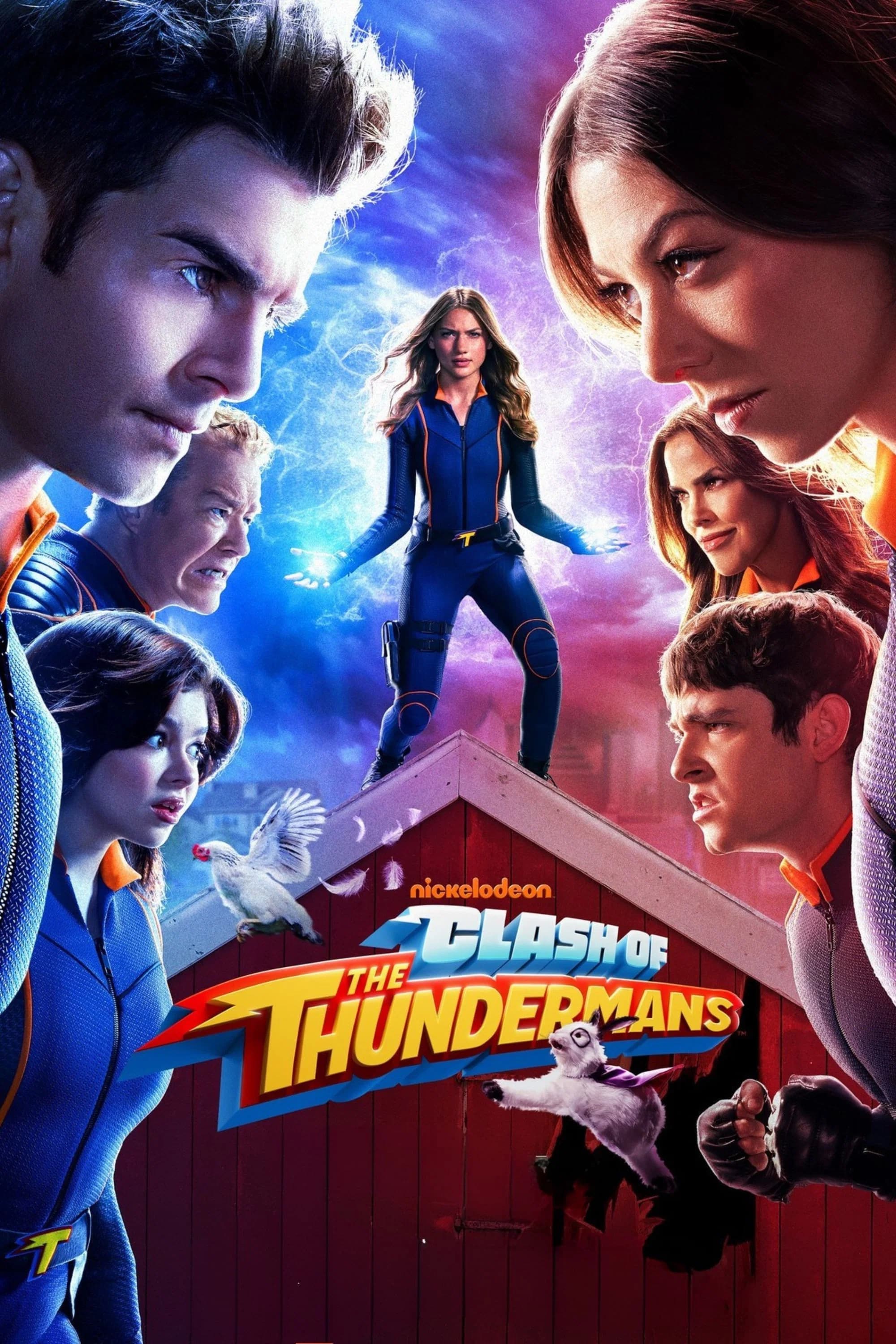 Movie poster of "Clash of the Thundermans"