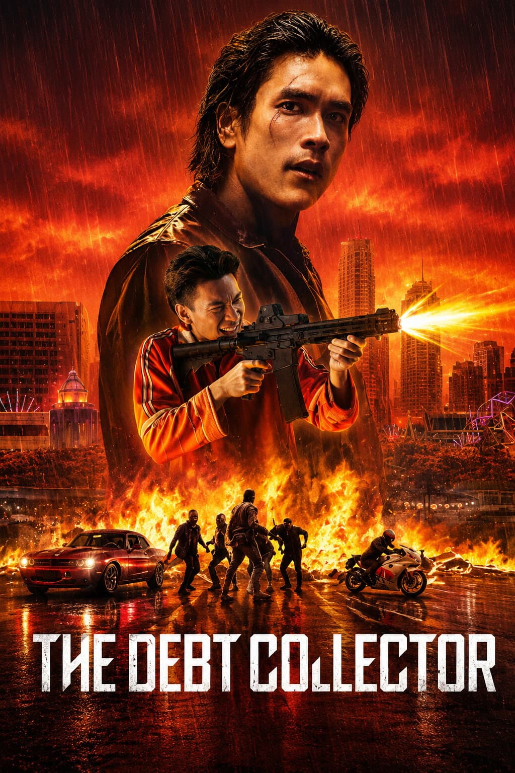 Movie poster of "The Debt Collector"