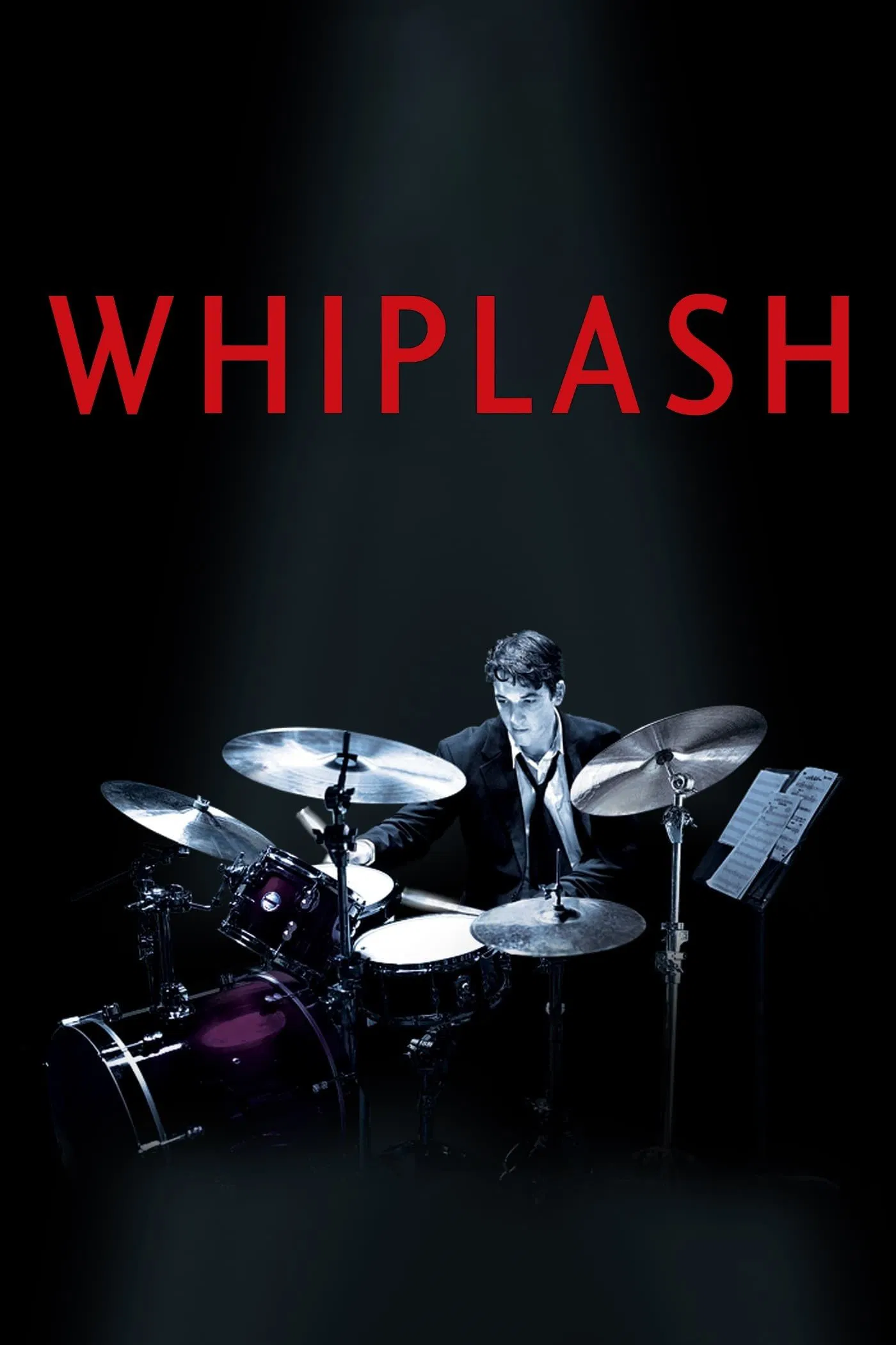 Movie poster of "Whiplash"