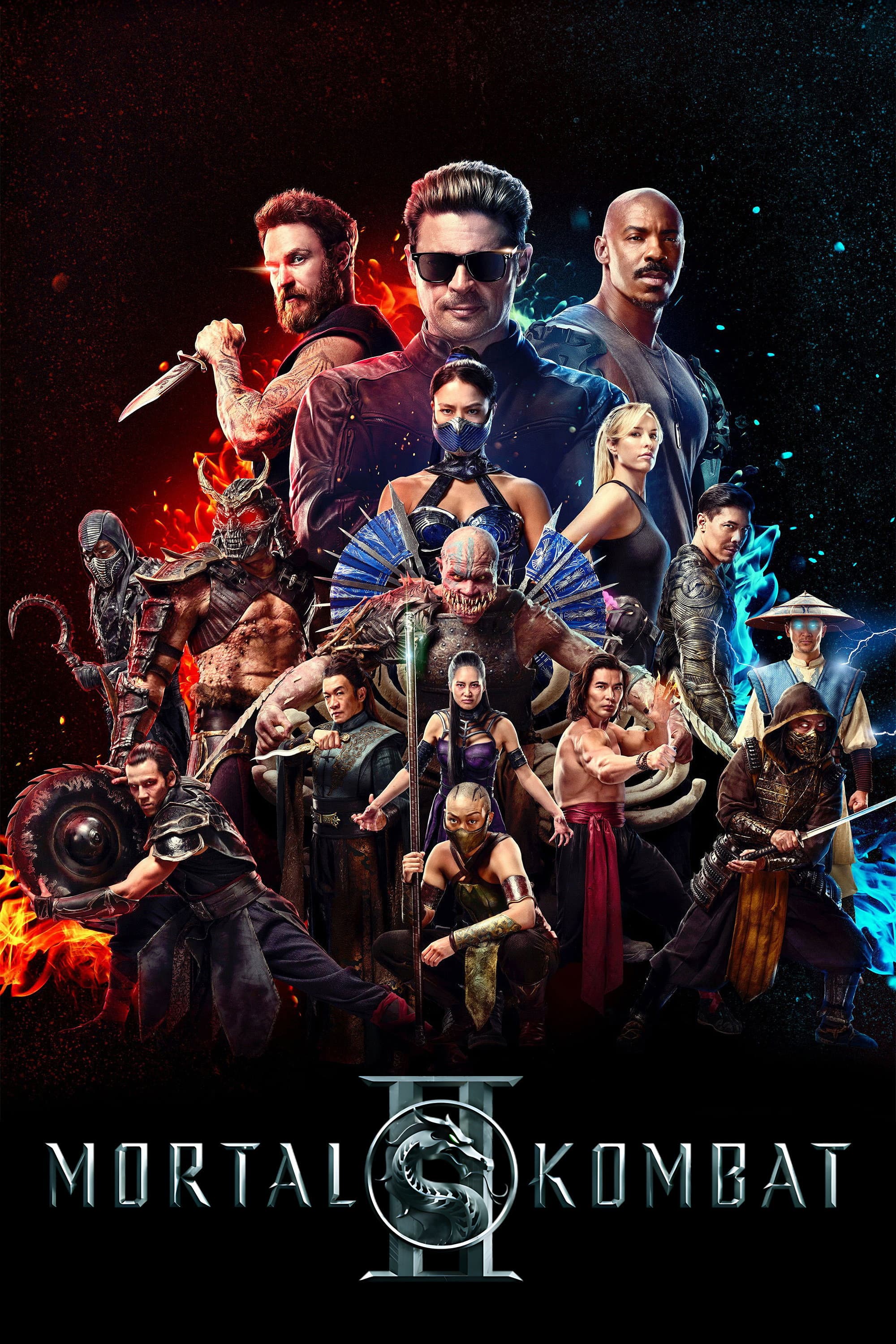 Movie poster of "Mortal Kombat II"