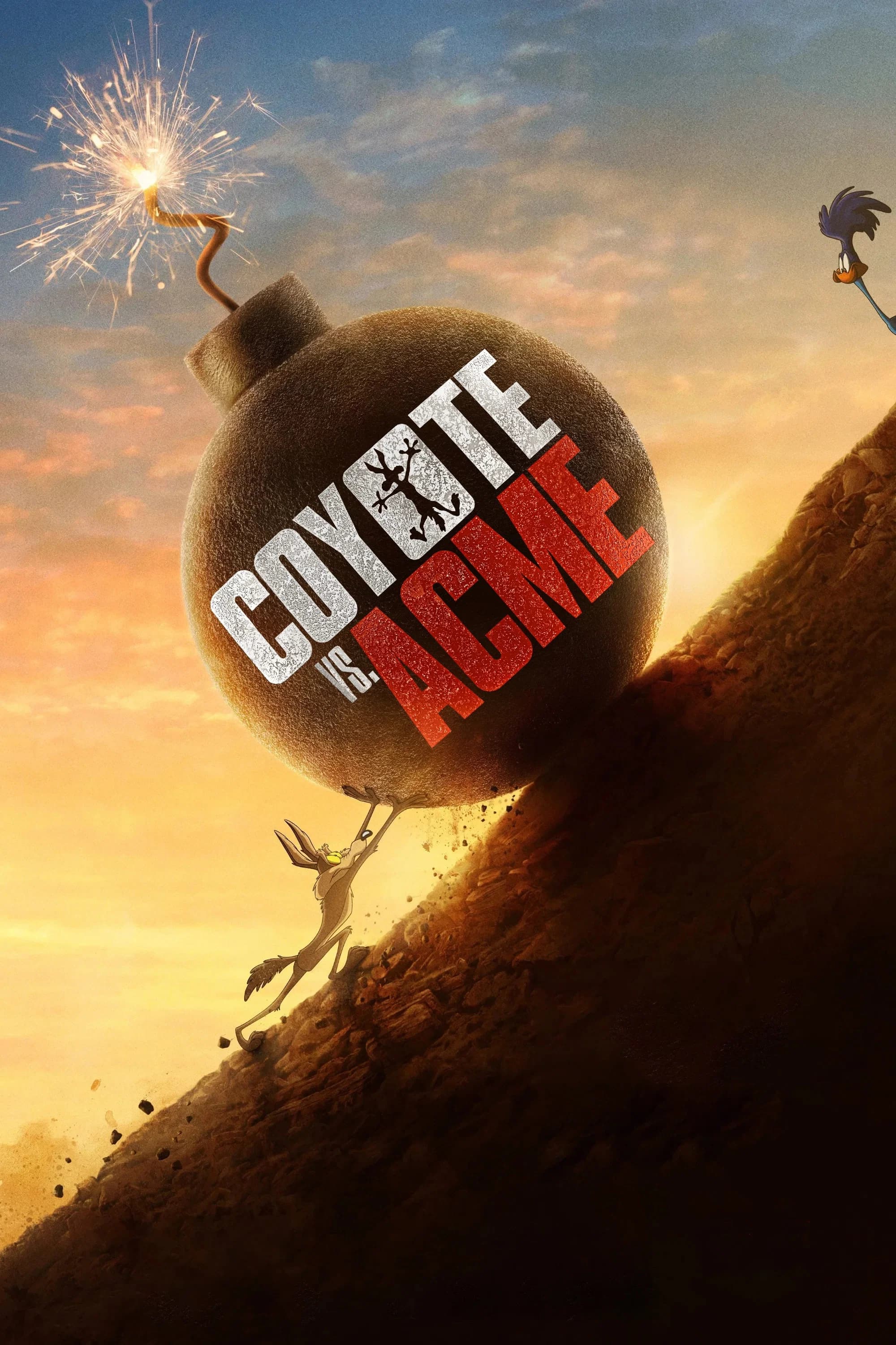 Movie poster of "Coyote vs. Acme"