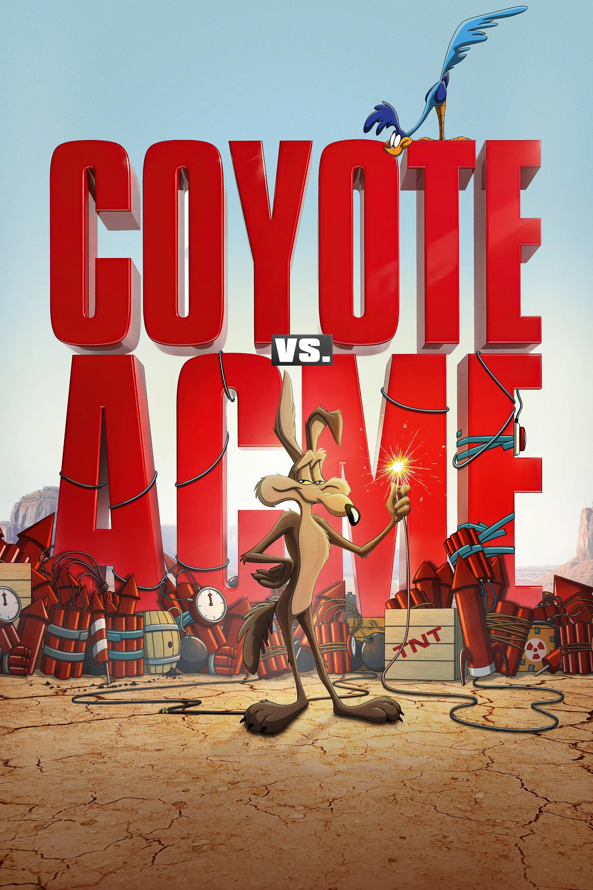 Movie poster of "Coyote vs. Acme"