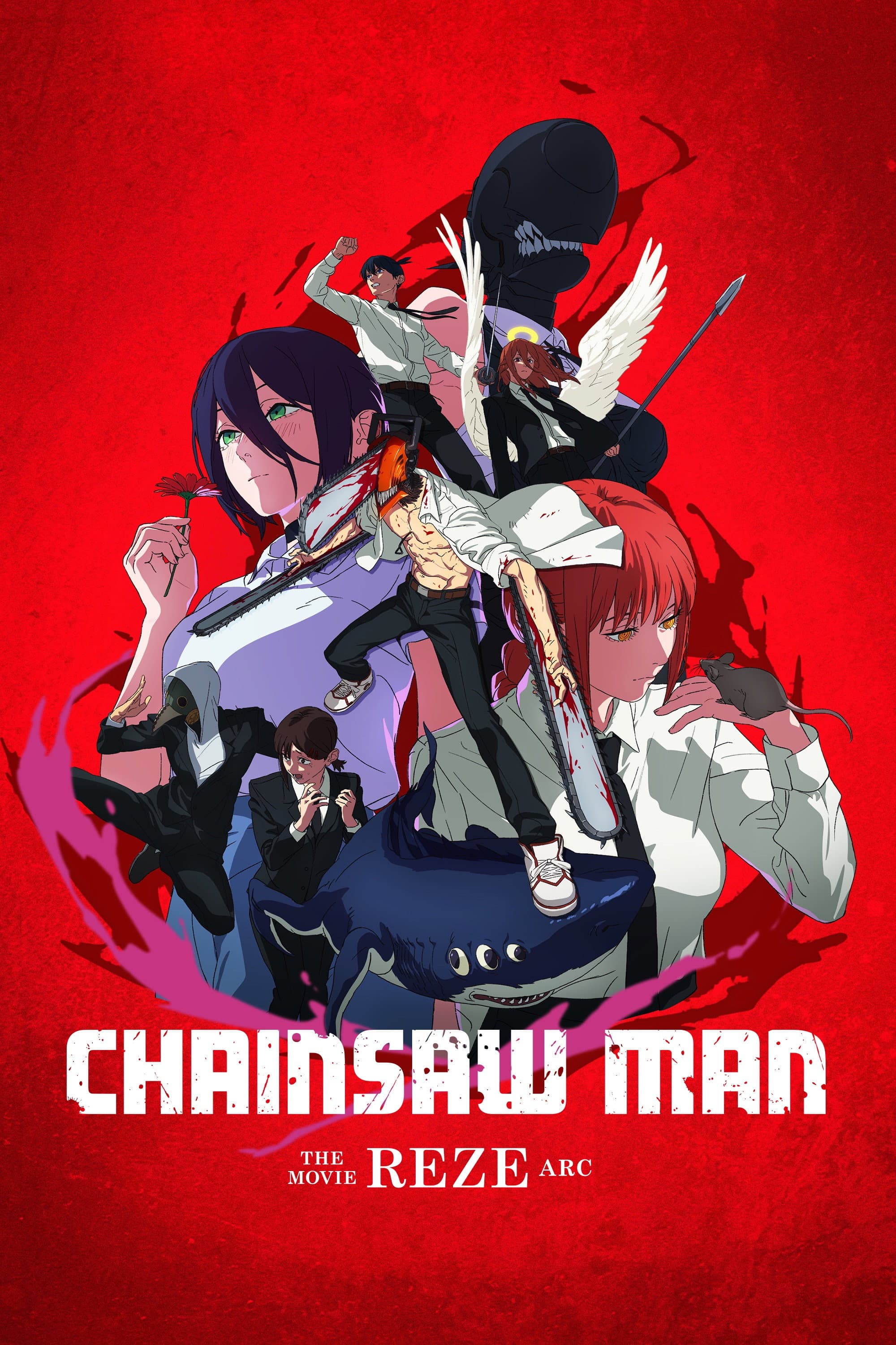Movie poster of "Chainsaw Man - The Movie: Reze Arc"