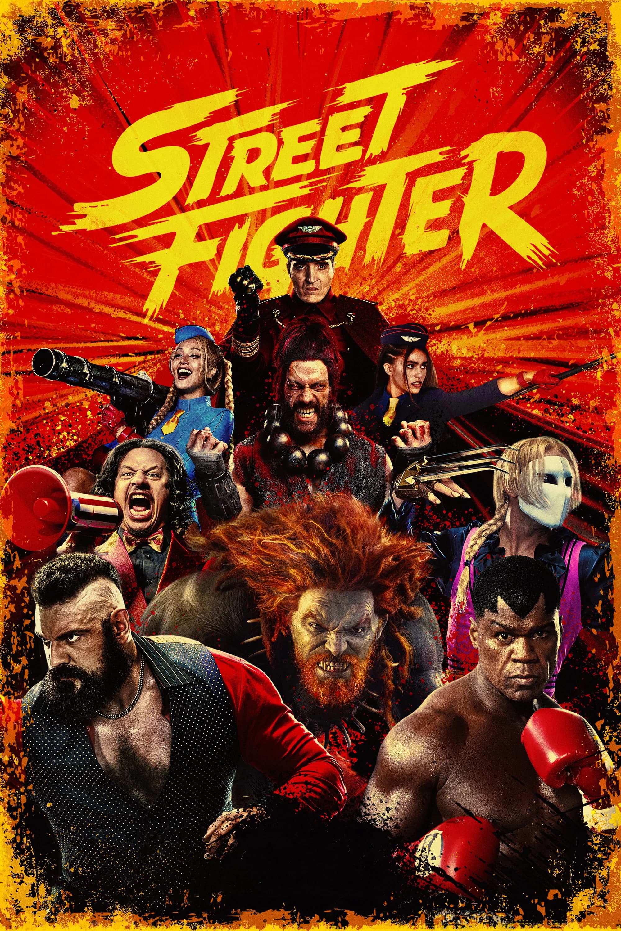 Movie poster of "Street Fighter"