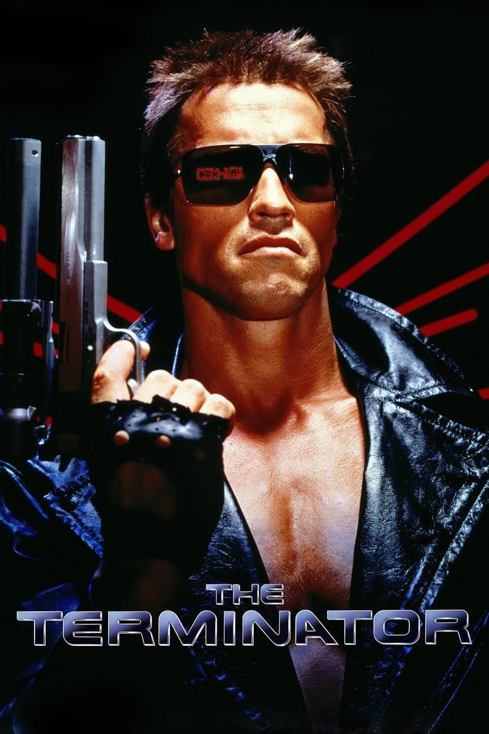 Movie poster of "The Terminator"