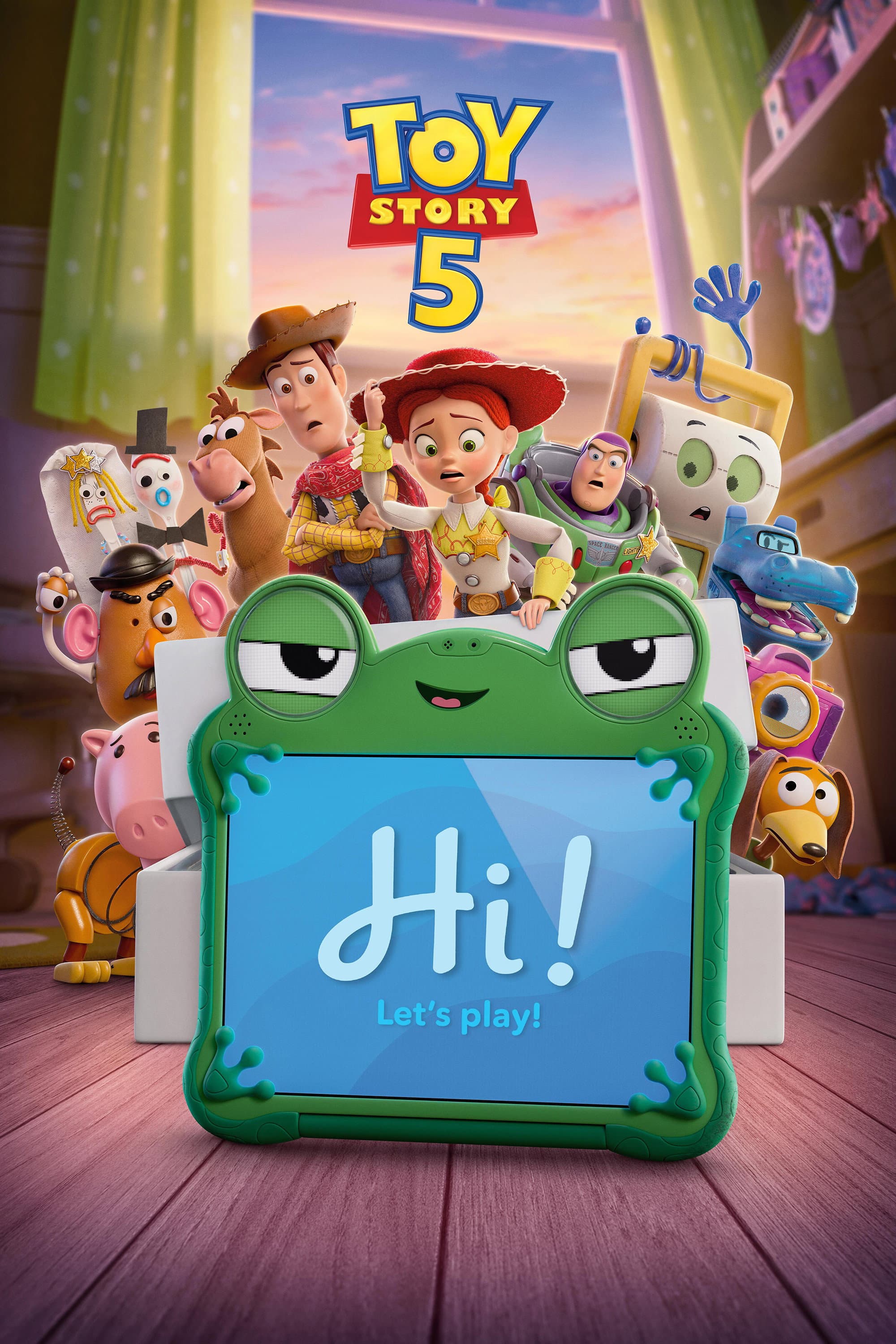 Movie poster of "Toy Story 5"