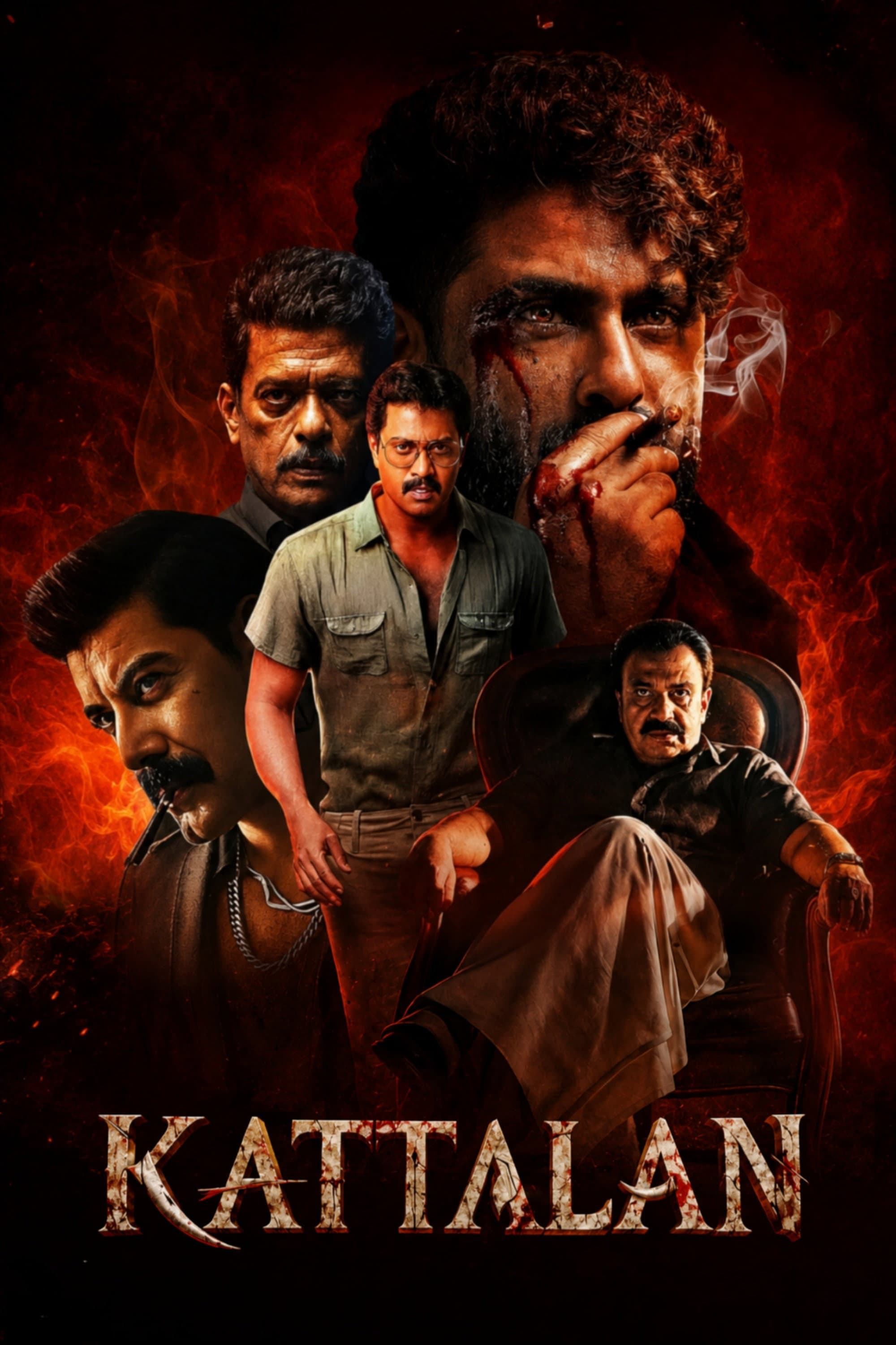 Movie poster of "Kattalan"