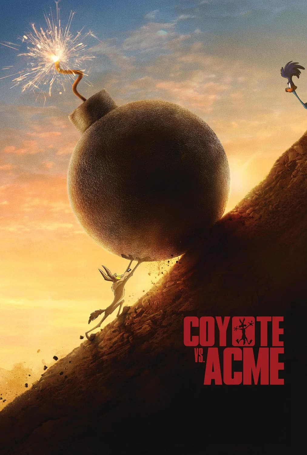 Movie poster of "Coyote vs. Acme"