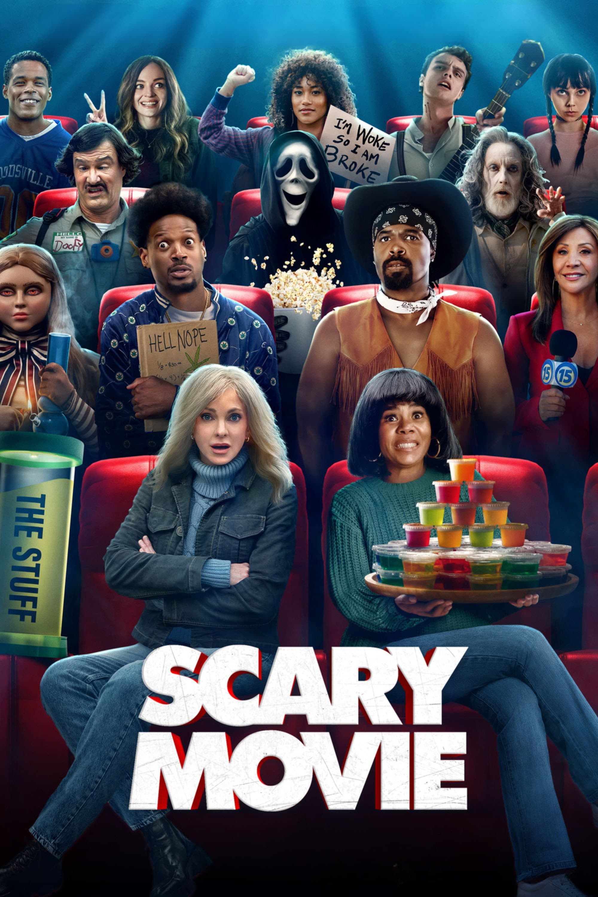 Movie poster of "Scary Movie"